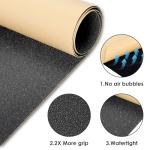 Aolabela Grip Tape, 33" x 9", No Air Bubbles, Black Griptape for Skateboards & Scooters