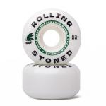 Rolling Stoned Skateboard Wheel Set - High Performance Skateboard Wheels, 99a, 53mm