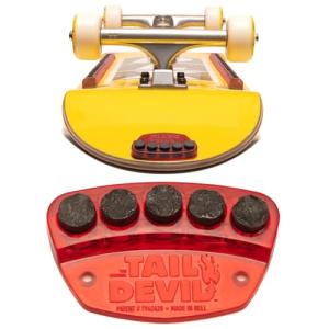 Tail Devil Skateboard Spark Plate - Sparks for Your Skateboard | Ultimate Skateboarder's Accessory | A Tail Plate Attachment for Cool Sparking Effect (1 Pack)