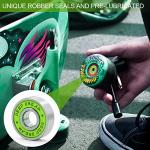 Premium 20Pcs 608rs Bearings Skateboard Bearings Chrome Steel Bearing Longboard Bearings (8x22x7mm) Double Rubber Sealed Deep Groove Bearing