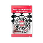 Independent Genuine Parts Cross Bolts Standard Phillips Skateboard Hardware (Black/Red, 7/8")