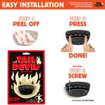 Tail Devil Skateboard Spark Plate - Sparks for Your Skateboard | Ultimate Skateboarder's Accessory | A Tail Plate Attachment for Cool Sparking Effect (1 Pack)