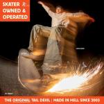 Tail Devil Skateboard Spark Plate - Sparks for Your Skateboard | Ultimate Skateboarder's Accessory | A Tail Plate Attachment for Cool Sparking Effect (1 Pack)