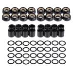 Xyembu 16 Pcs Skateboard Lock Nuts Set, Skateboard Hardware Kit, Hardware Repair Kit, Skate Accessories with Skateboards Truck Nuts, Skateboards Truck Axle Washers