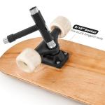 OAOJUBR Skate Tools, Multifunctional All-in-One Skateboard Wrench, 2-in-1 Portable T-Type Wrench and Built-in L-Type Cross Head Screwdriver, longboard accessories