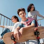 Xyembu 16 Pcs Skateboard Lock Nuts Set, Skateboard Hardware Kit, Hardware Repair Kit, Skate Accessories with Skateboards Truck Nuts, Skateboards Truck Axle Washers