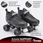 Chicago Bullet Speed Quad Roller Skates for All