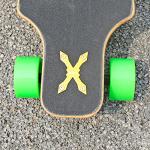 vanpro Longboard Skateboard 1/8" Riser Pads PU Shock Pads Hardware Mounting Screws Nuts(Snow Golden, Pack of 1 Set)