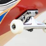 16 PCS Skateboards Washers Skateboard Truck Nuts Skate Truck Hardwares Skateboard-Truck Hardware Longboard Accessories for Longboard (Black)