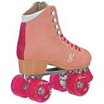 Candi GRL Carlin Peach/Pink Quad Roller Skates Size 8