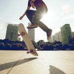 PATIKIL 1" Skateboard Hardware Bolt, 8 Set Carbon Steel Truck Mounting Screws Bolts Nuts Set for Skateboard Cruiser, Purple