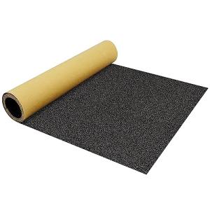 Zeato Grip Tape 33x9’’ Non Slip Silicone-Carbide Bubble Free Application Easy to Cut and Trim High Strength Sandpaper for Skateboards Scooters - Black