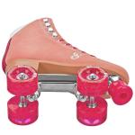 Candi GRL Carlin Peach/Pink Quad Roller Skates Size 8
