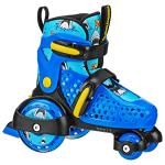 Fun Roll Beginner Roller Skates by Roller Derby, Adjustable Sizing, Skates for Kids, Toddlers, Boys, Girls