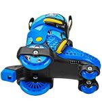 Fun Roll Beginner Roller Skates by Roller Derby, Adjustable Sizing, Skates for Kids, Toddlers, Boys, Girls