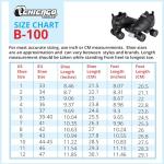 Chicago Bullet Speed Quad Roller Skates for All