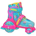 Fun Roll Beginner Roller Skates by Roller Derby, Adjustable Sizing, Skates for Kids, Toddlers, Boys, Girls