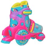 Fun Roll Beginner Roller Skates by Roller Derby, Adjustable Sizing, Skates for Kids, Toddlers, Boys, Girls