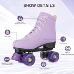 Jessie Women's Roller Skates with Flash Wheels