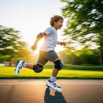 HANSYBAY Roller Shoes Boys LED Lights Up Sneakers with Wheels Removable Lightweight Roller Skates Girls Beginners Trainers Skate Comfortable Sports Footwear USB Charge Sneaker Kids Gifts Little Kid13