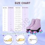 Jessie Women's Roller Skates with Flash Wheels