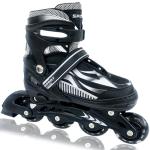 Adjustable Inline Skates for Kids and Teens Ages 4-16, All 8 Wheels of Inline Roller Skates Light Up, Safe and Fun Illuminating for Outdoor Indoor Sports