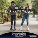 Chicago Premium Black Quad Roller Skates for All