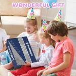 TOMSHOO Inline Skates for Kids Girls Adjustable Roller Skates with 4 Illuminating Pu Wheels Outdoors Indoors Roller Skates for Indoors & Outdoors (Pink, Large - Youth (3.5-6))