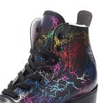 Classic High-Top Roller Skates with Light-Up Laces
