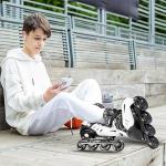 Inline Skates for Kids Adjustable Fun Illuminating Skates Girls Boys Ages 8-12 Patines para Niños Niñas Outdoor