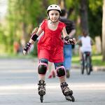 Gonex Inline Skates for Girls Boys Kids, Adjustable Skates Outdoor Blades Inline Roller Skates for Children Teens Women with Light Up Wheels for Indoor Outdoor Backyard Skating, Pink M