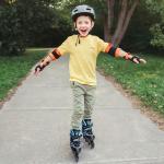 METROLLER Inline Skates for Girls Boys Ages 5-8 8-12 Adjustable Illuminating Wheels Inline Roller Skates for Youth Kids Outdoor Blades