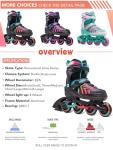 SUPER YOUNGSTER Girls Inline Skates for Boys Kids Ages 4-12, Adjustable Light Up Roller Skates for Youth Teens Ages 8-12, Beginner Blades for Women Adults