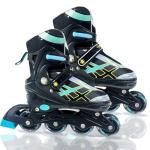 Adjustable Inline Skates for Boys Girls Ages 4-16, All 8 Wheels of Inline Roller Skates Light Up, Roller Skates Blades for Youth Kids Indoor & Outdoor Beginners