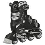 Roller Derby V-Tech 500 Adjustable Performance Inline Skates for Men, Women, Kids, Teens, Large (6-9), Black