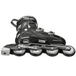 Roller Derby V-Tech 500 Adjustable Performance Inline Skates for Men, Women, Kids, Teens, Large (6-9), Black