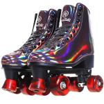JajaHoho Holographic High Top Roller Skates