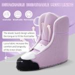 SWAY Adjustable Inline Skates for Kids, Teens and Adults, All Wheels Light Up High Performance Roller Skates for Boys and Girls Ideal for Roller Skate (Purple, Medium-Big Kid（1-4 US）)