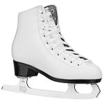 Lake Placid Cascade Girl's Figure Ice Skates White Size 3