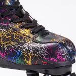 Classic High-Top Roller Skates with Light-Up Laces