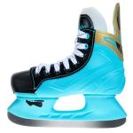 Adjustable Youth Hockey Skates for Boys & Girls，Lightweight Ice Skates with Sizing 10C-3Y，Protective & Thermal Boot for Ice Hockey & Skating (10C-12.5C)