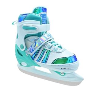 SMOOJOY Boys Ice Skates Adjustable, Smooth Blade Iceskates Age 8-12, Comfortable Lining Ice Skating Shoes for Kids Youth Beginner, Perfect for Outdoor and Indoor Rink