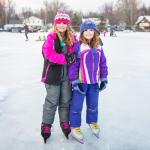 Nattork Kids Ice Skates 4 Sizes Adjustable for Girls Boys,Beginner Ice Skating for Outdoor, Soft and Comfortable Hard Protection for Children Youth Adult Age 11 12 13 14 Teal Pink