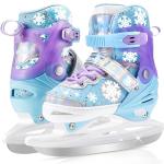 TaroKitc Ice Skates for Kids, Adjustable Ice Hockey Skates for Girls Boys Ages 4-12, Blades Iceskates Warm Ice Skating Shoes for Outdoor and Rink, Comfortable Lining and Enhanced Ankle Support
