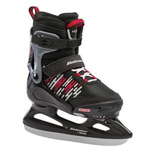 Bladerunner Ice by Rollerblade Micro Ice, Junior, Adjustable, Black and White, Ice Skates