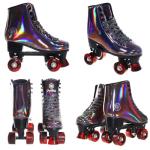 JajaHoho Holographic High Top Roller Skates