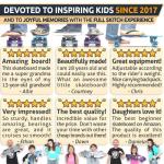 SKITCH Skateboard Protective Safety Gear Set for Kids Teens | Premium Lycra Sport Knee Pads + Elbow Pads + Padded Gloves + Carry Bag | Scooter Roller Skate Inline Skating Rollerblading | Rosy Pink (S)