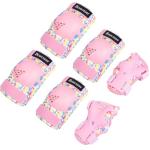 BOSONER Skate Knee Pads for Kids: Knee Elbow Pads and Wrist Guards Set for Roller Skating Bike - 6Pcs Safety Protective Gear for Grils Boys