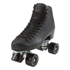 Riedell RW Wave Quad Roller Skates - Black Size 10