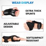 BOSONER Wrist Guards for Skating and Skateboarding
